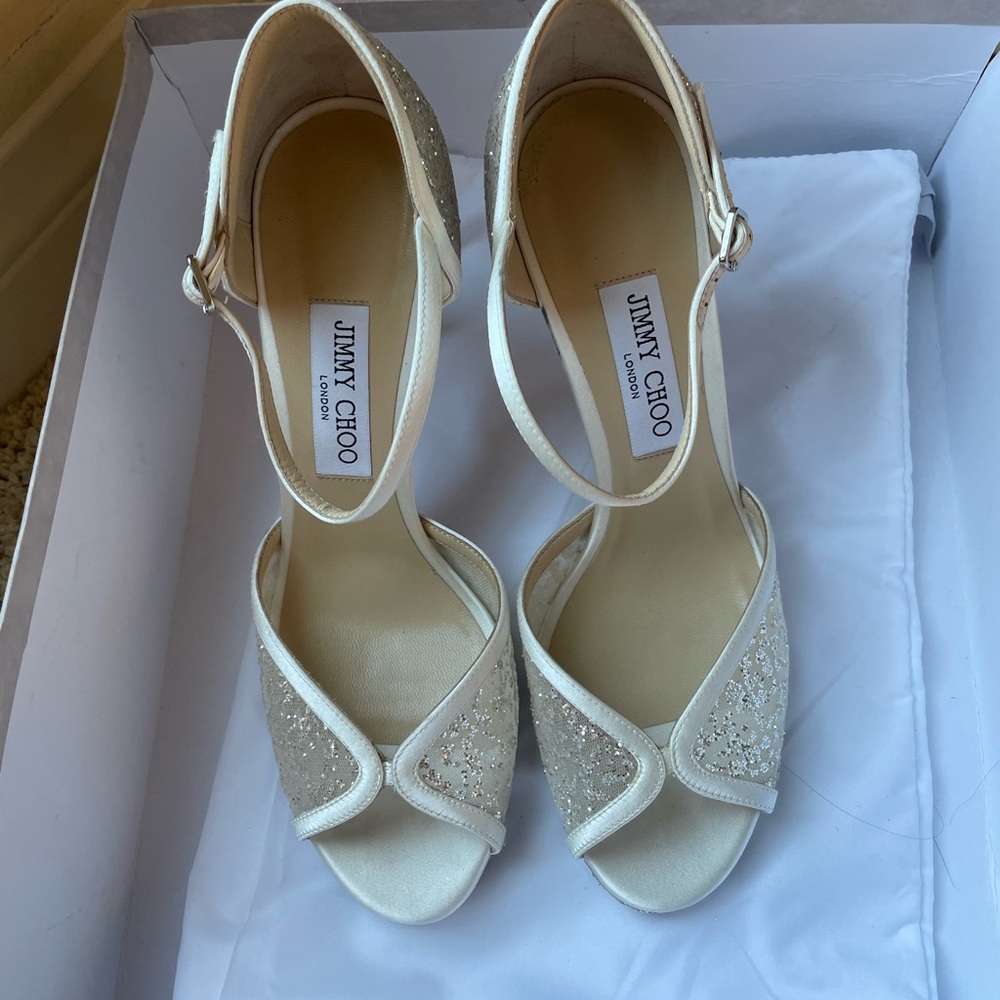Jimmy Choo Women's Ivory Sandals